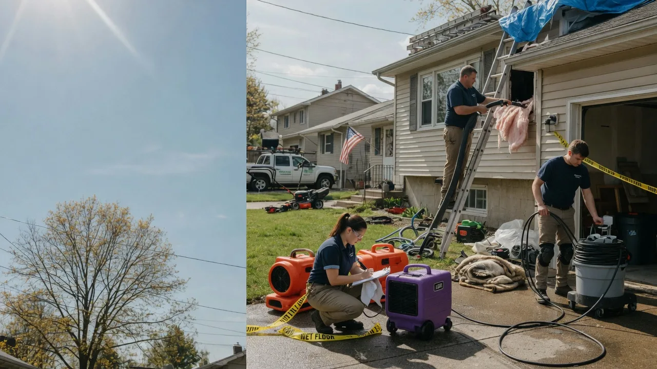 Emergency Water Removal in Marine City, MI near me